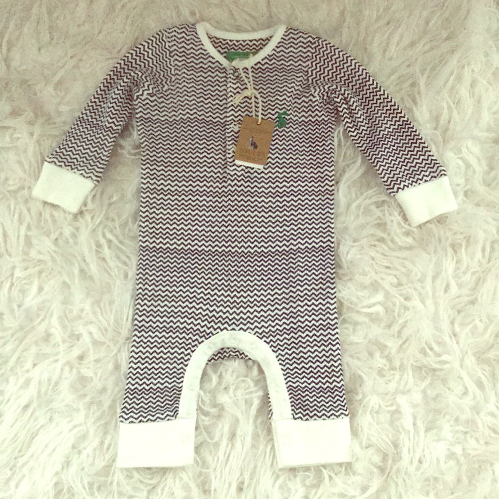 BRAND NEW Joules One Piece Chevron Outfit